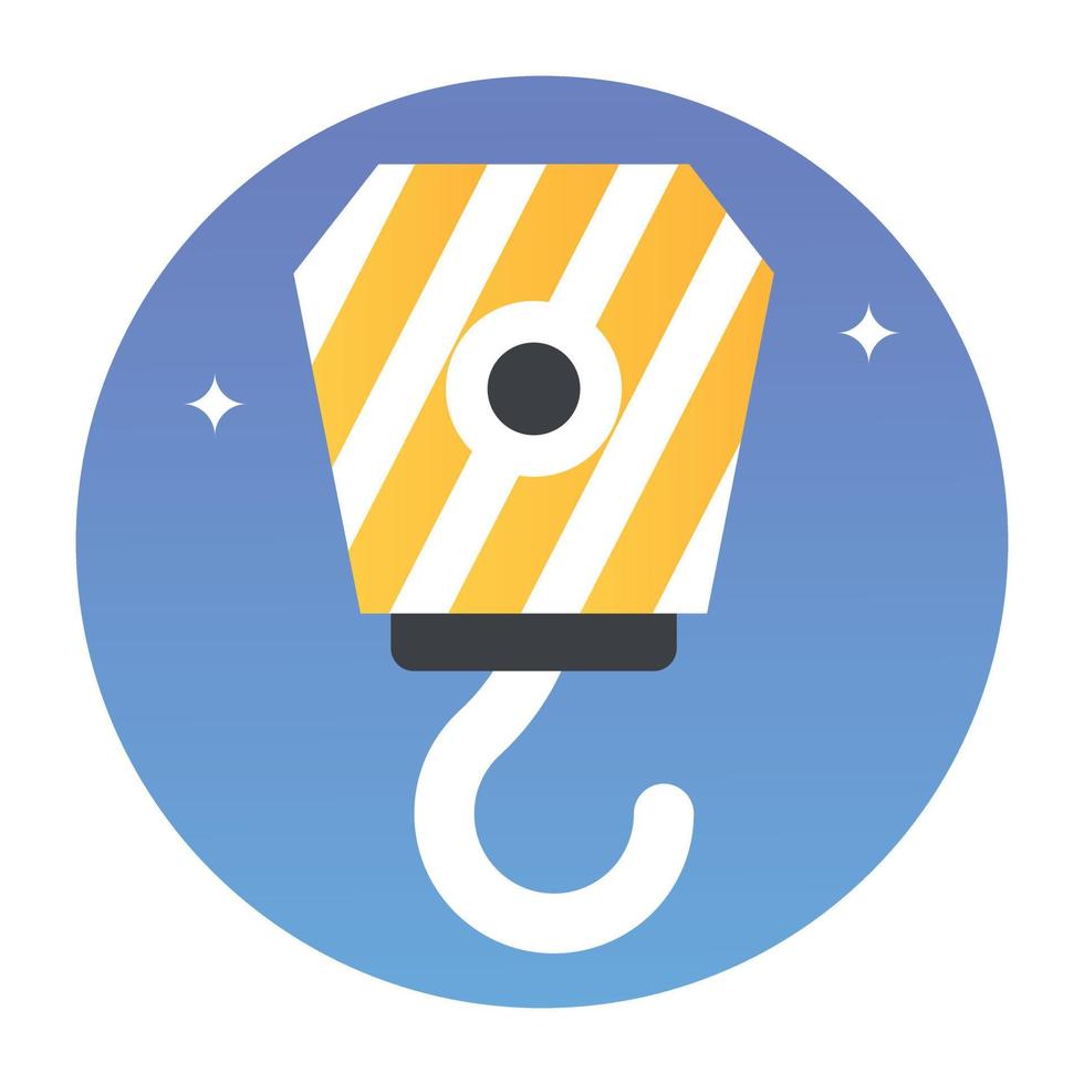 Trendy Hook Concepts vector