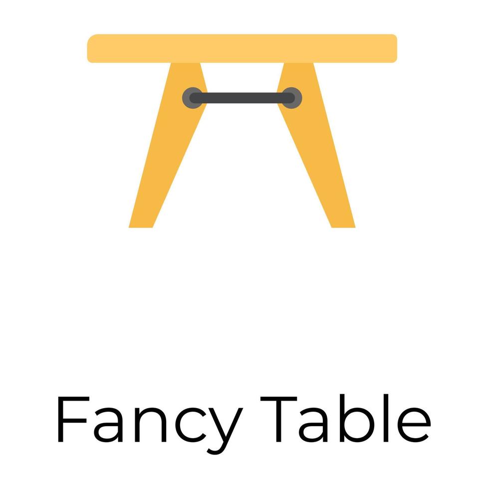 Trendy Fancy Table 13956295 Vector Art at Vecteezy
