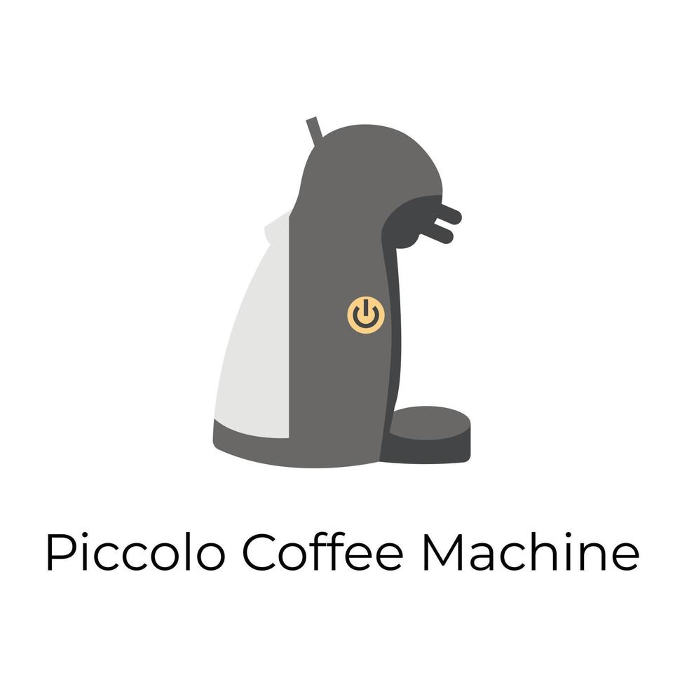 Piccolo Coffee Machine 13956359 Vector Art at Vecteezy
