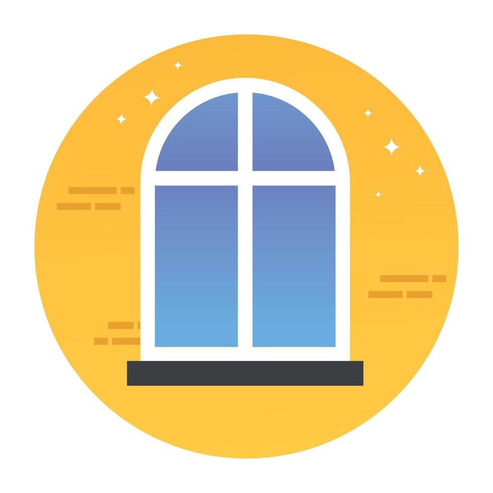 Trendy Window Concepts vector