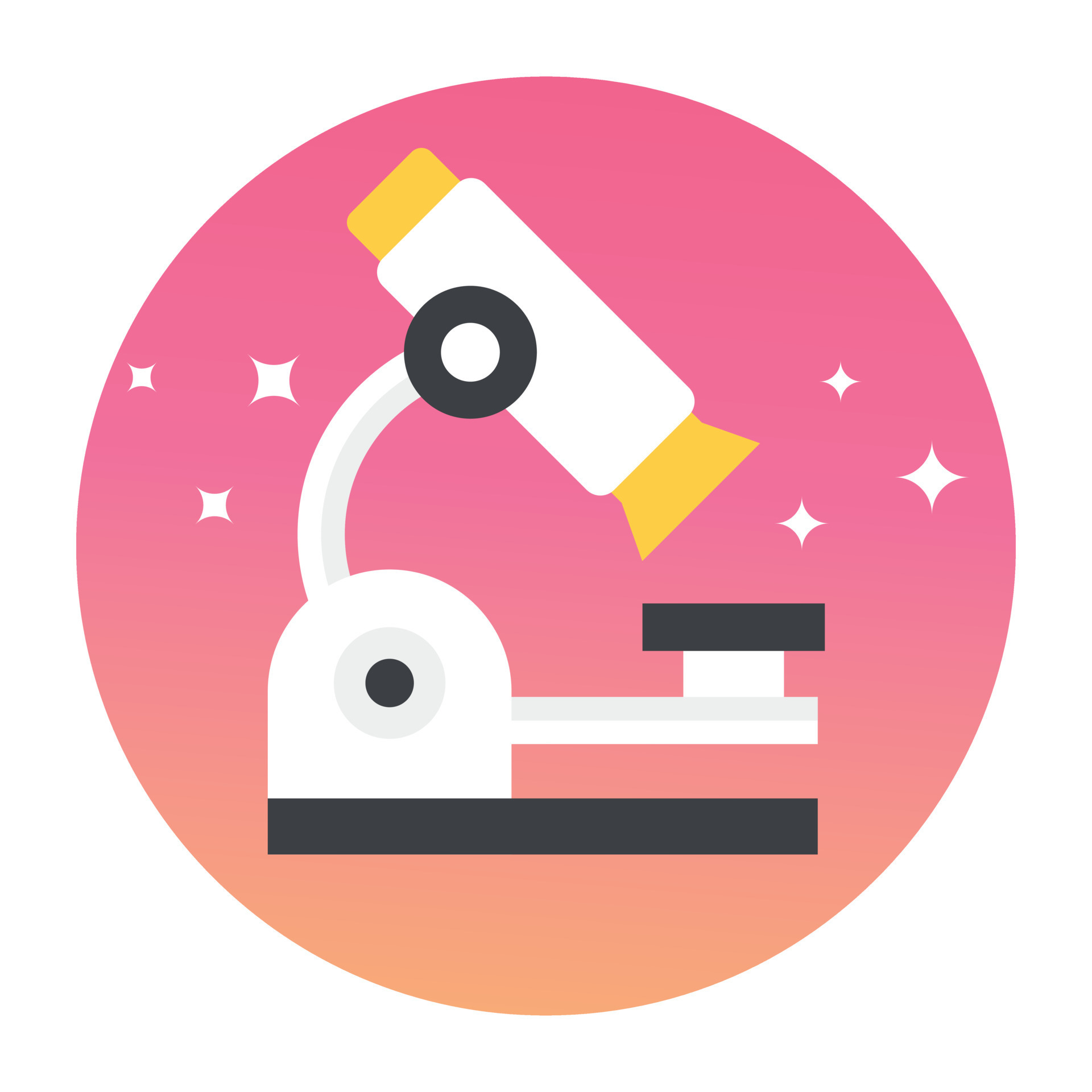 Trendy Optical Telescope 13956425 Vector Art at Vecteezy