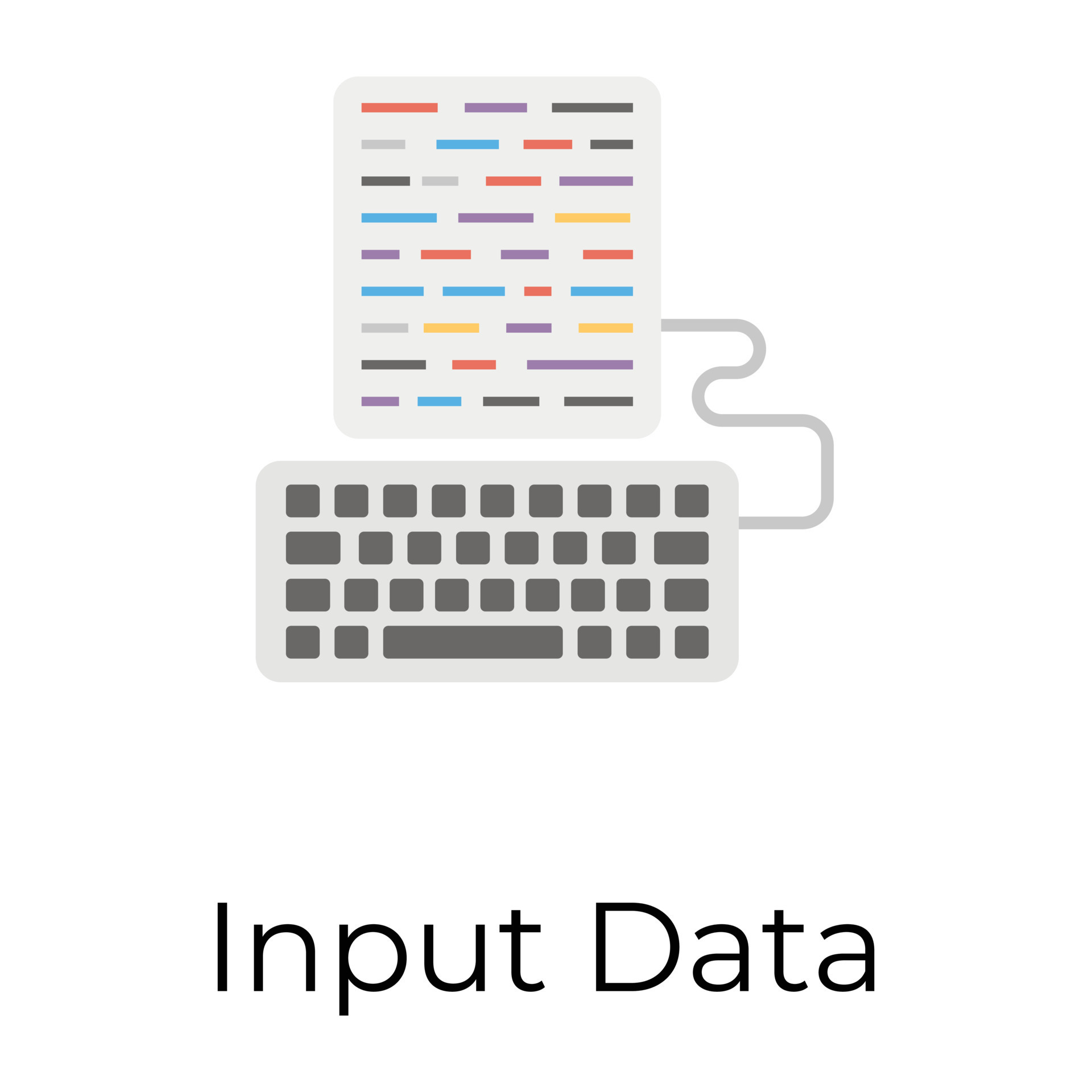Trendy Input Data 13956575 Vector Art at Vecteezy