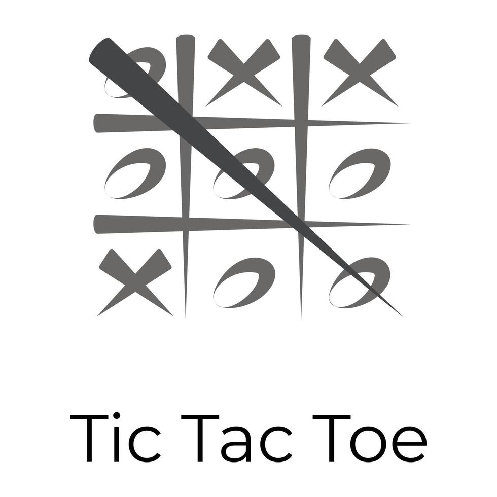 tic tac toe vector