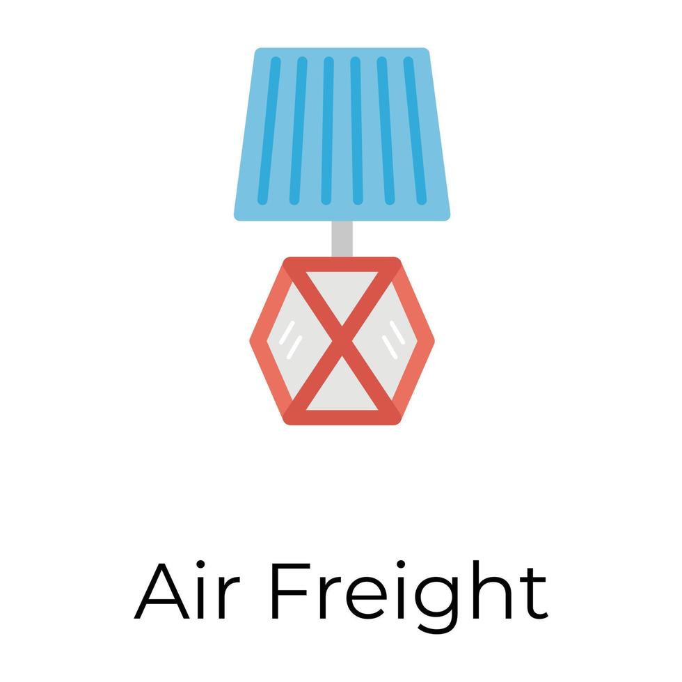 Trendy Airfreight Concepts vector