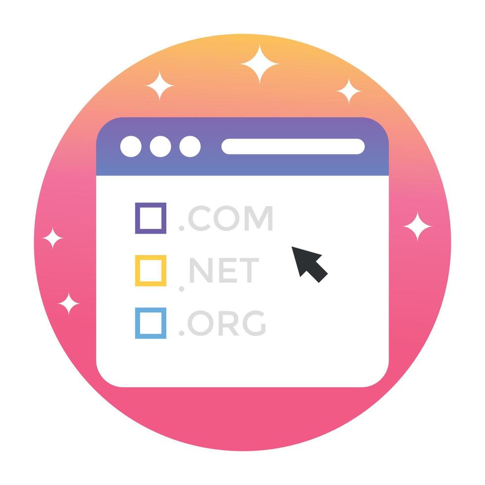 Trendy Web Page vector