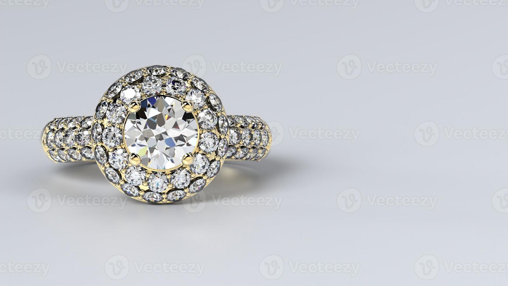 wedding, ring, gold, silver, diamond, engagement, fashion, marriage, stone, 3d render photo