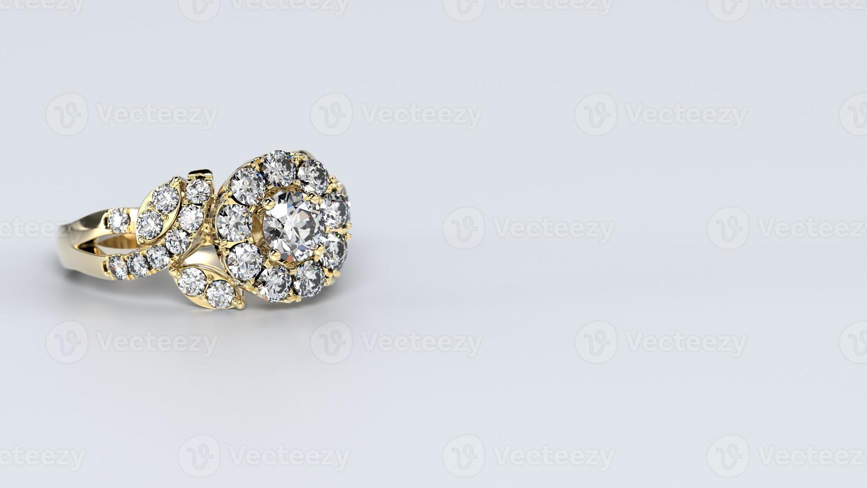 boda, anillo, oro, plata, diamante, compromiso, moda, matrimonio, piedra, render 3d foto