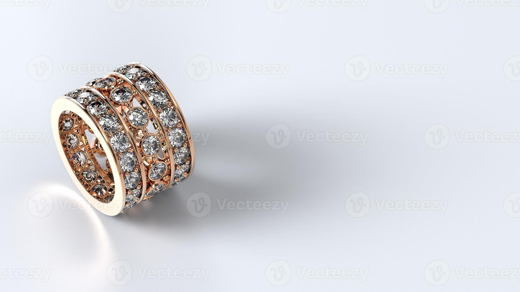 boda, anillo, oro, plata, diamante, compromiso, banda, pareja, moda, matrimonio, piedra, render 3d foto