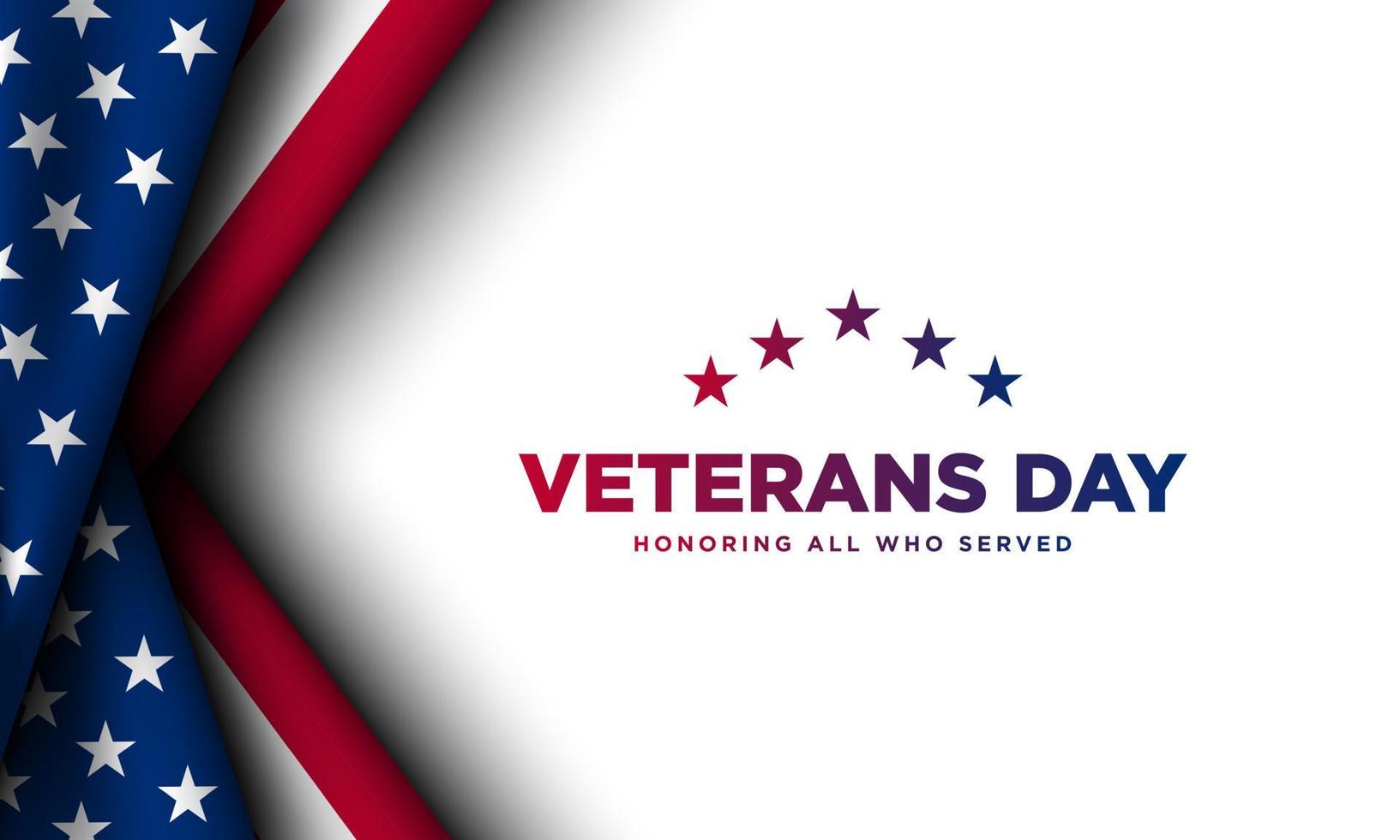 Veterans Day Background Design. vector