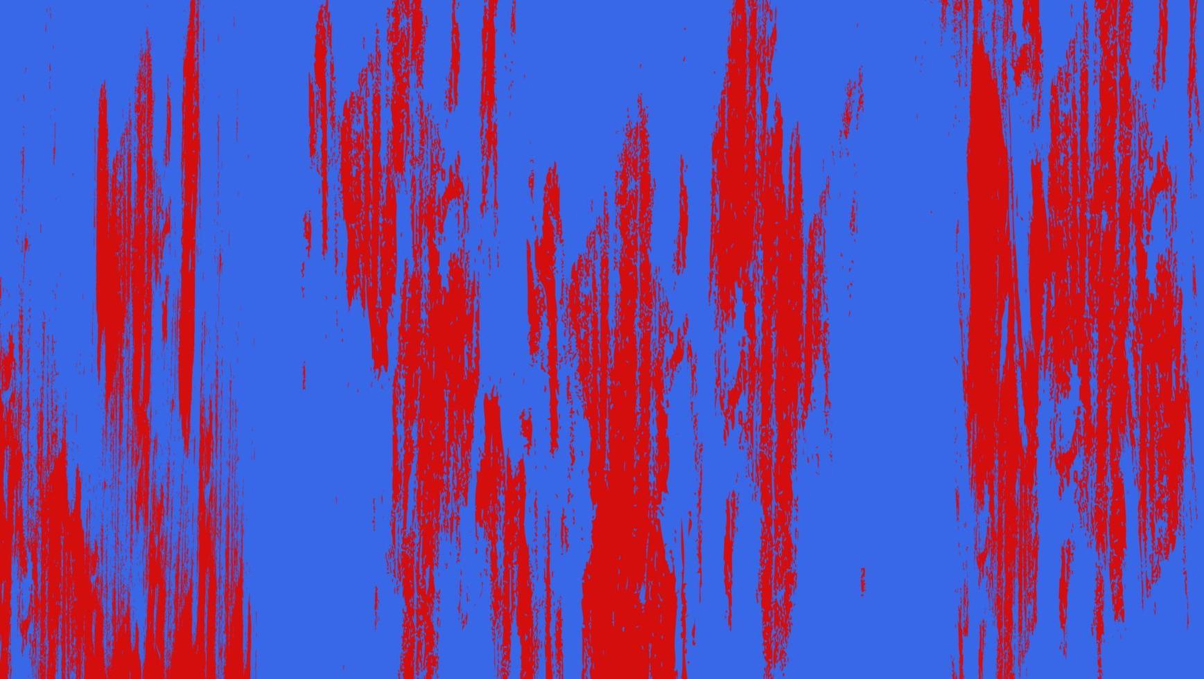 Abstract Bright Red and Blue Scratch Grunge Texture Background vector