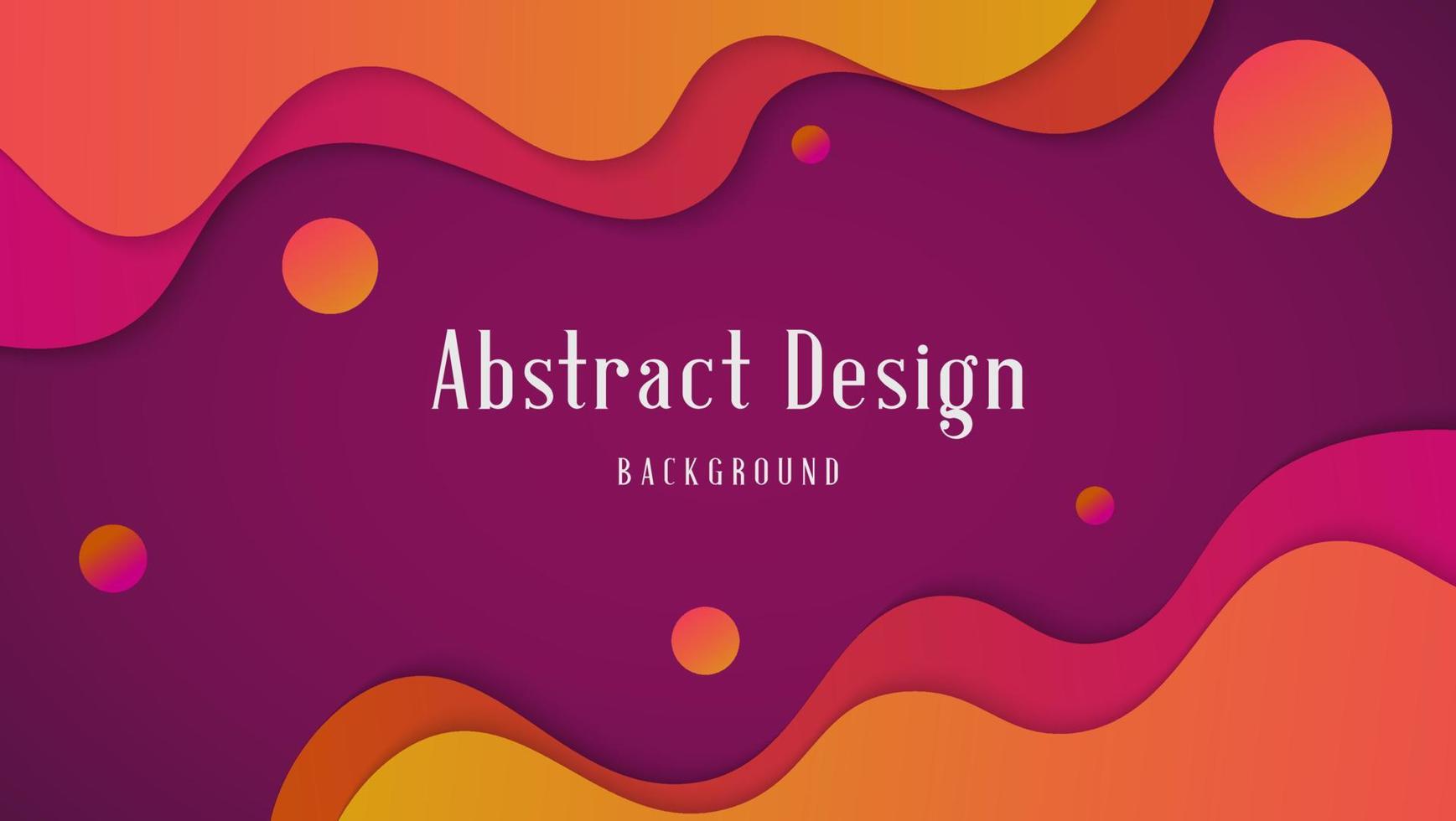 Modern Abstract Geometric Gradient Colorful Liquid Wave Background Design vector