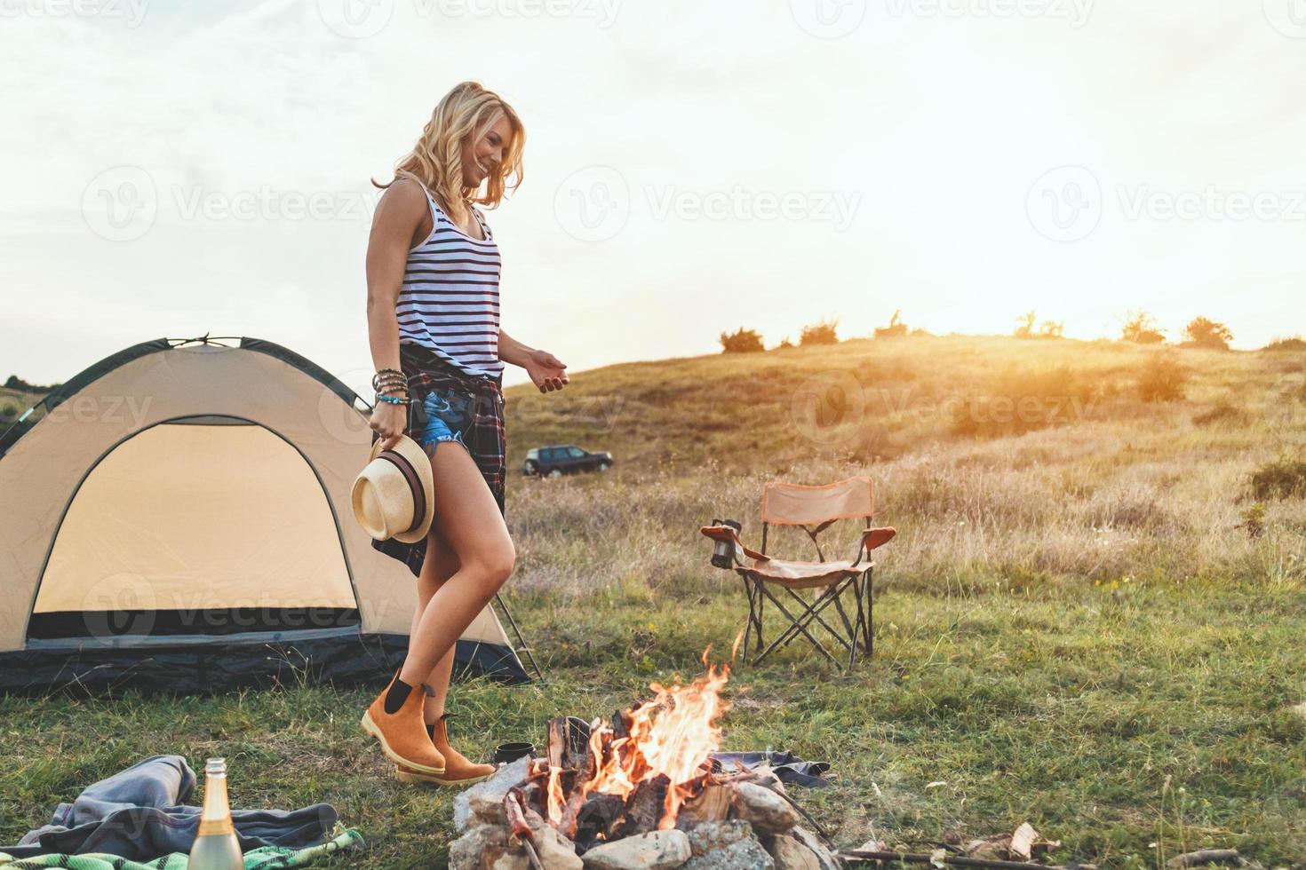 Spending Time By The Campfire photo