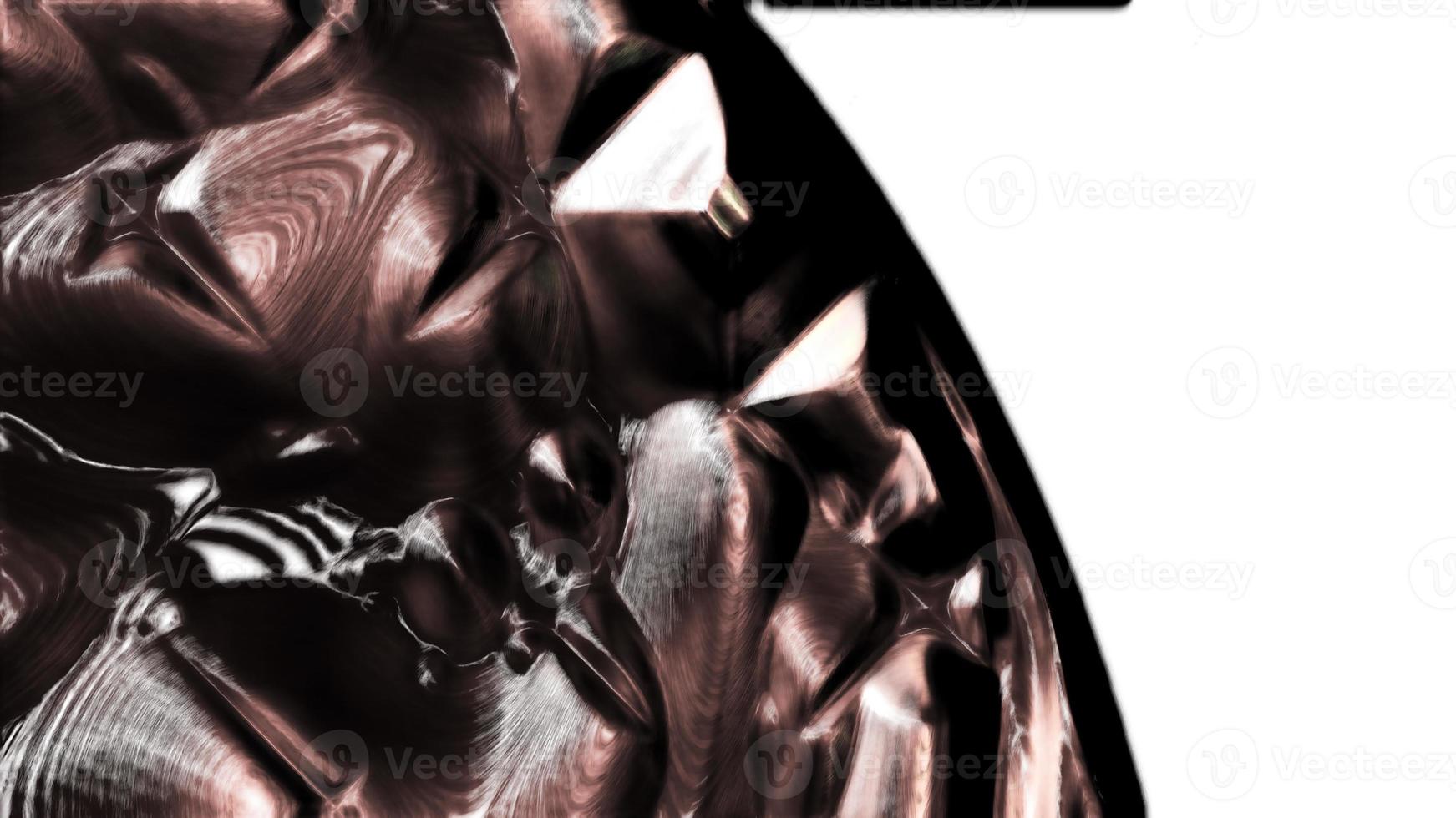 Digital Rendering Burning Fire Planet photo