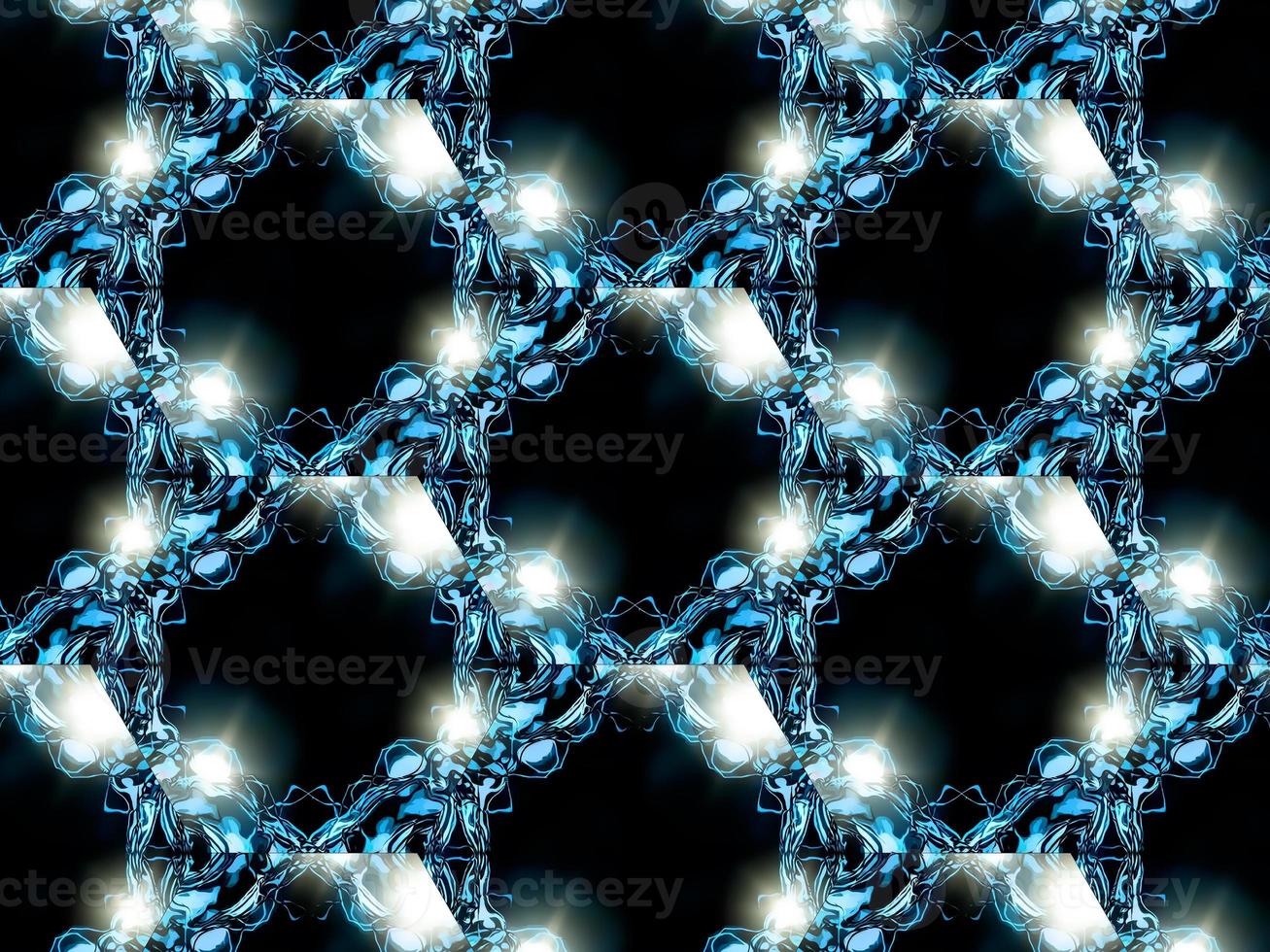 Digital Illustration Beautiful Mosaic Pattern photo