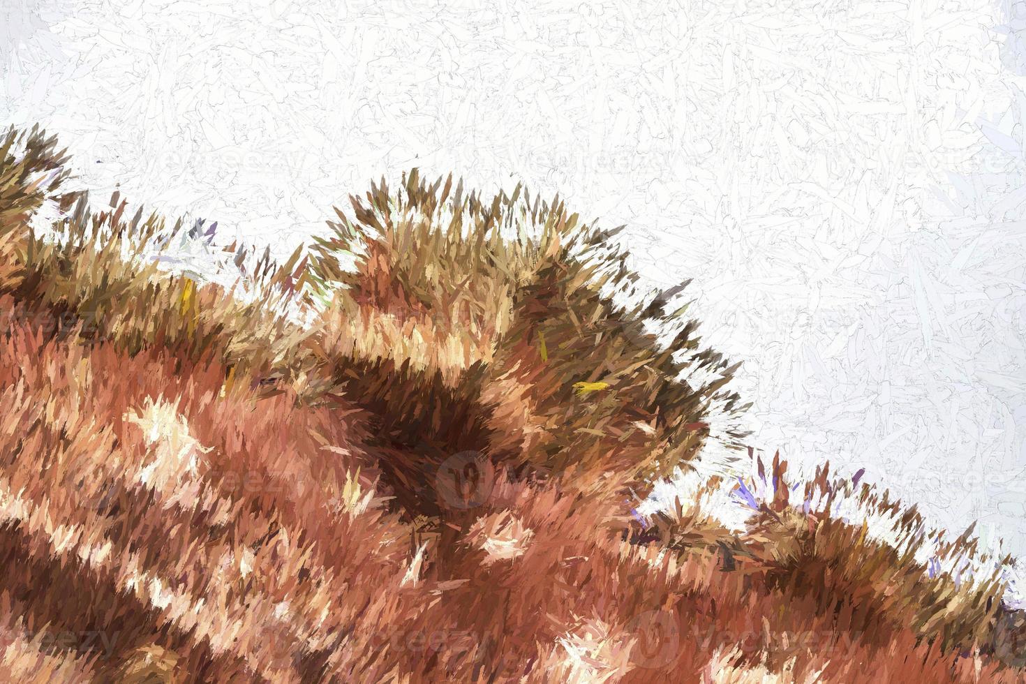 Digital Illustration geology Rock Outcrop Background photo