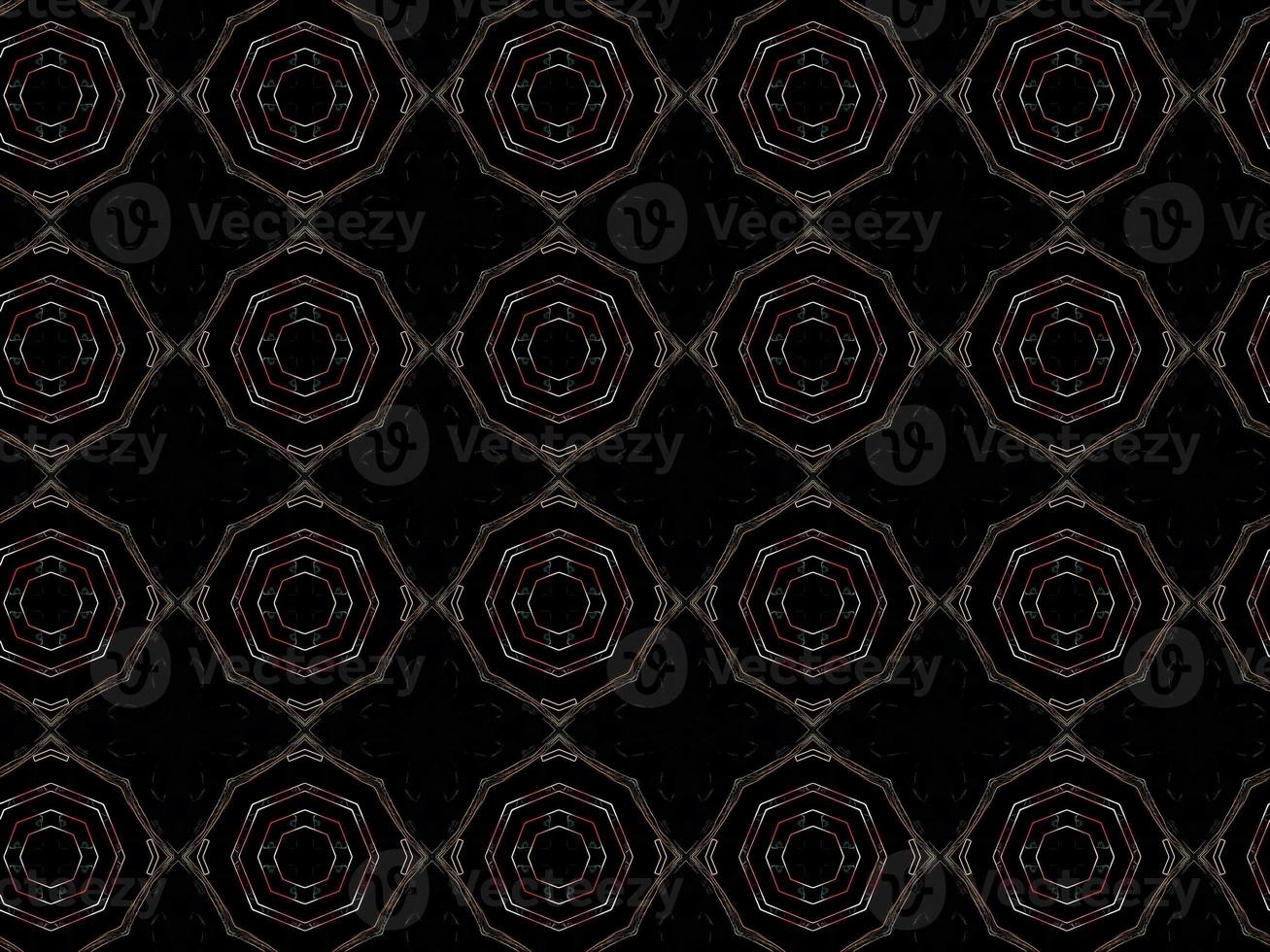 Digital Illustration Kaleidoscope Pattern photo