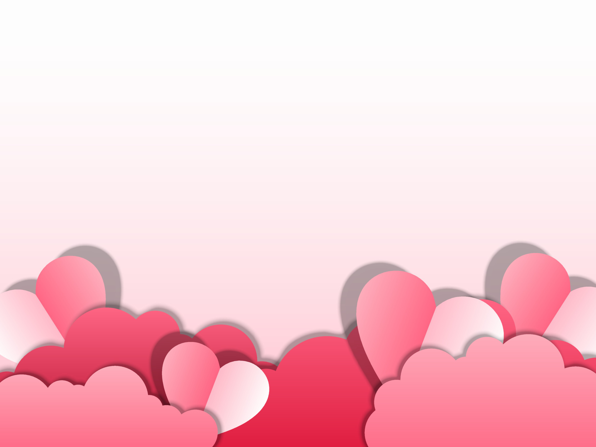 Red clouds with heart on white background. 13962056 Vector Art at Vecteezy