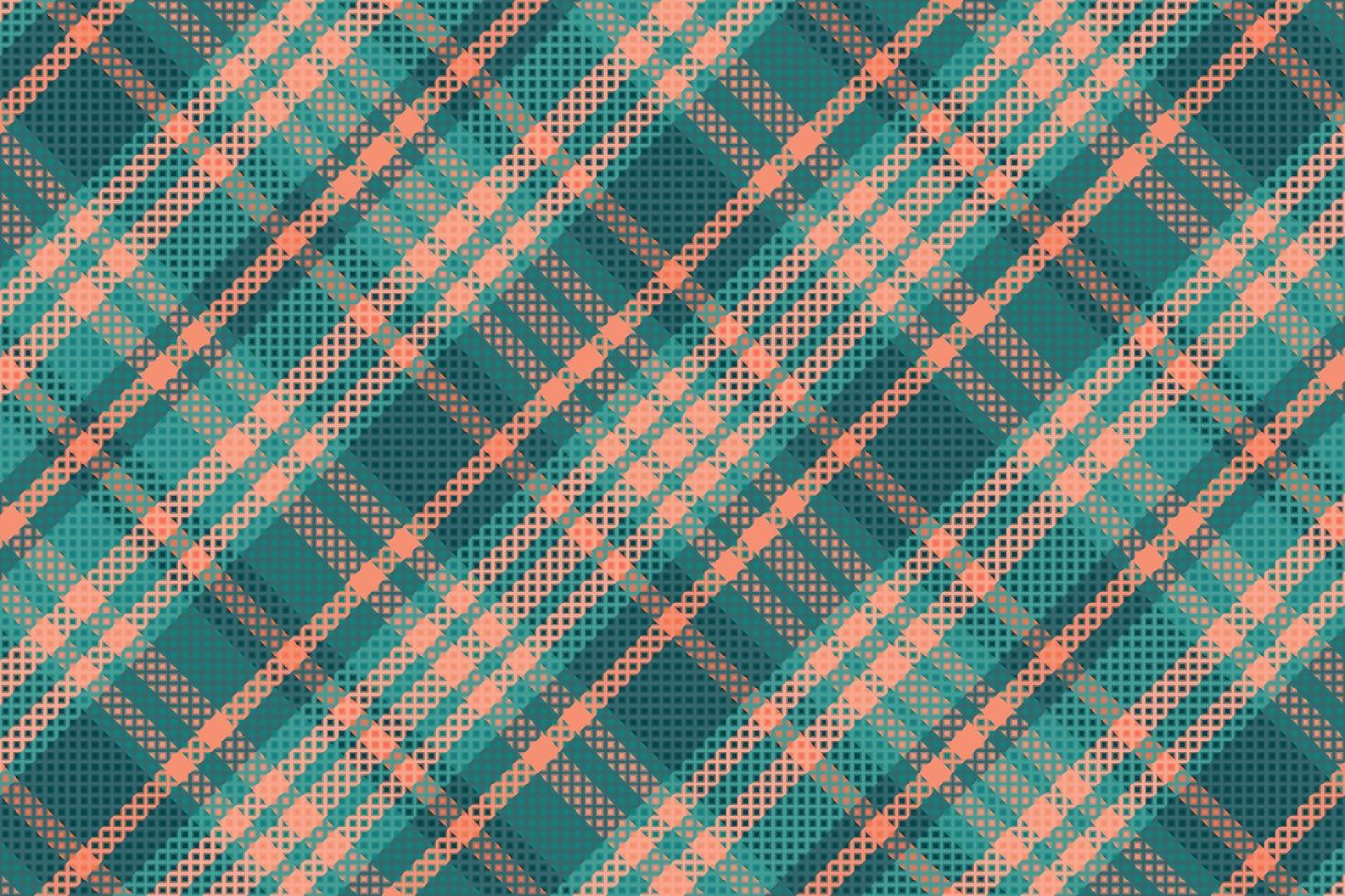 Tartan or plaid night color pattern. vector