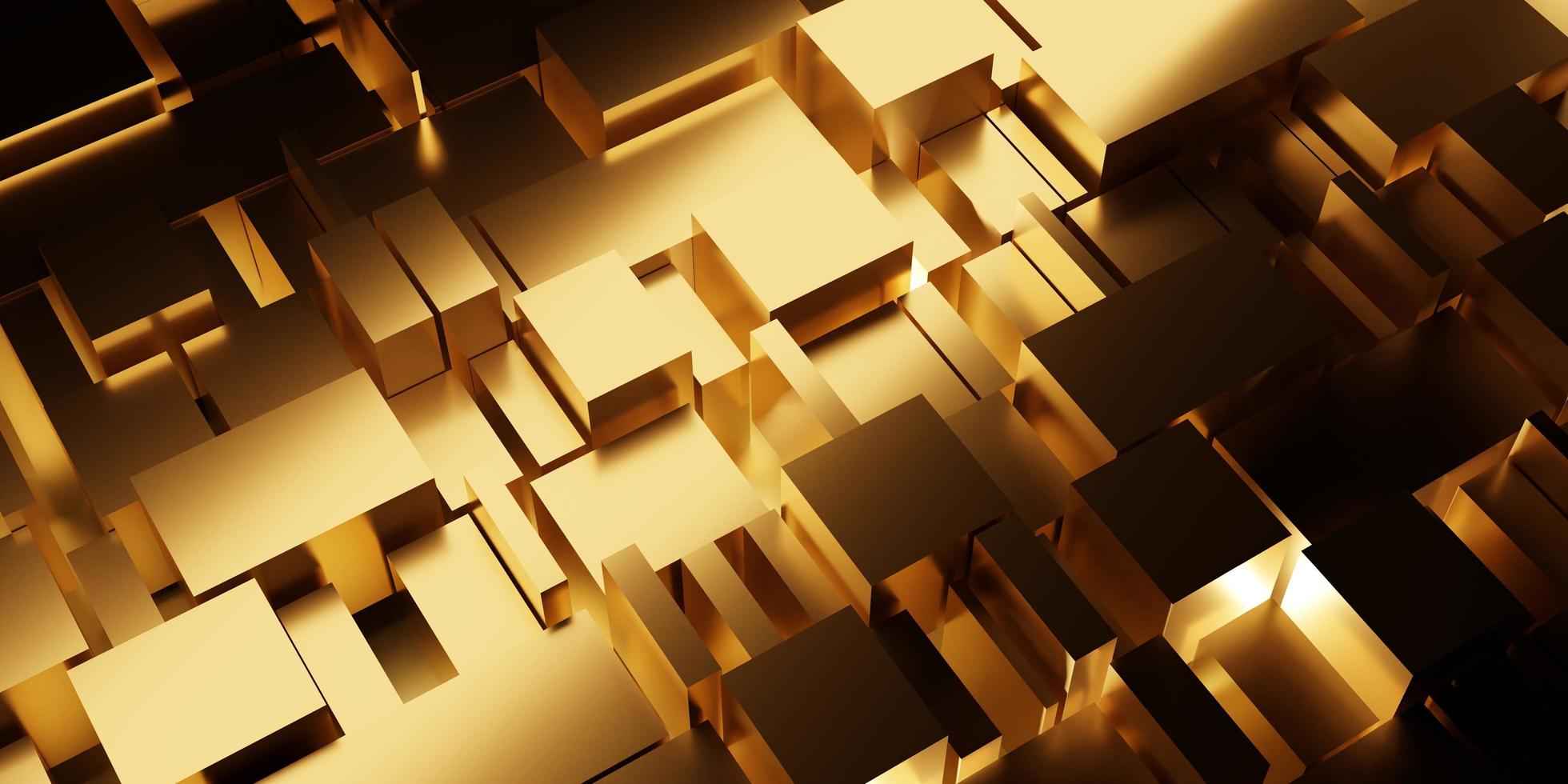 gold bar background glittering gold 3D illustration photo