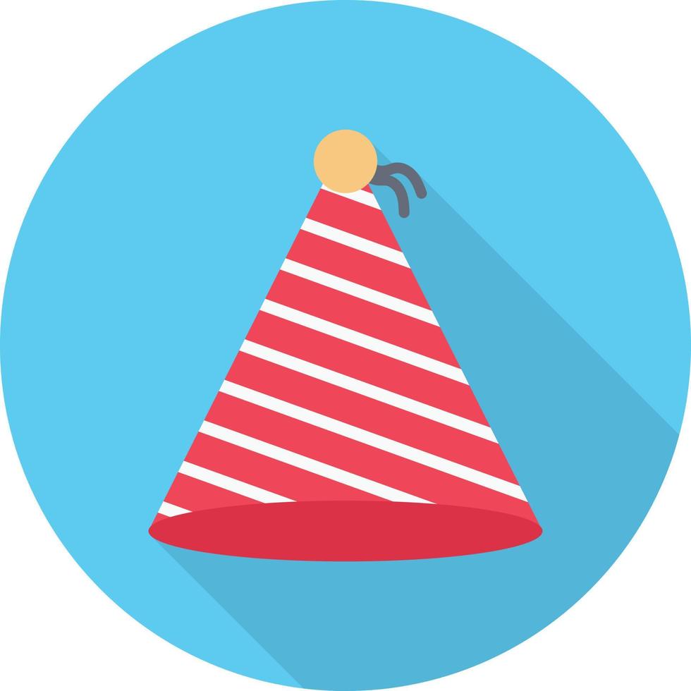 party hat vector illustration on a background.Premium quality symbols.vector icons for concept and graphic design.