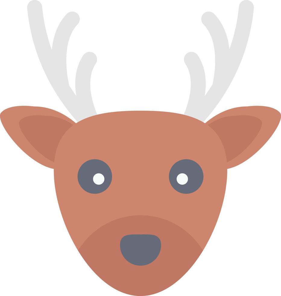 reindeer vector illustration on a background.Premium quality symbols.vector icons for concept and graphic design.