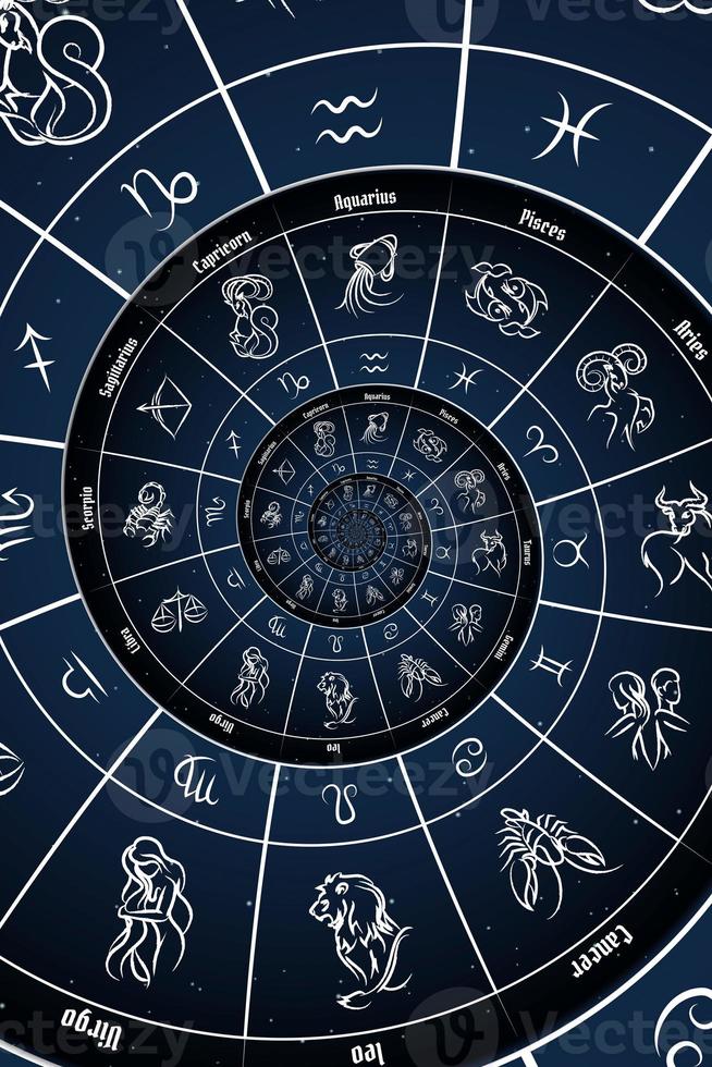 Astrology and alchemy sign background illustration photo