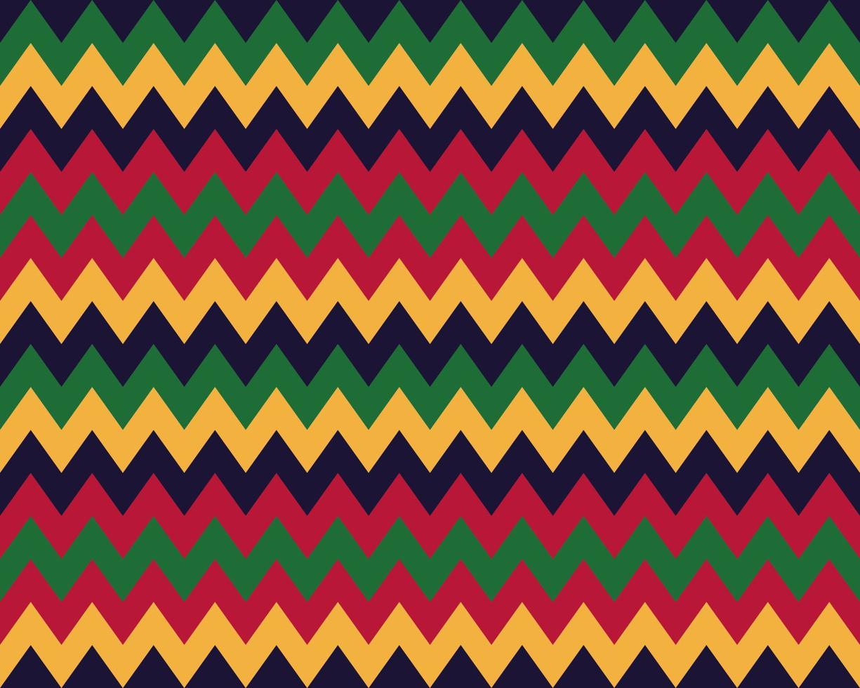 Zigzag pattern seamless. Zig zag background color. Vector abstract design.