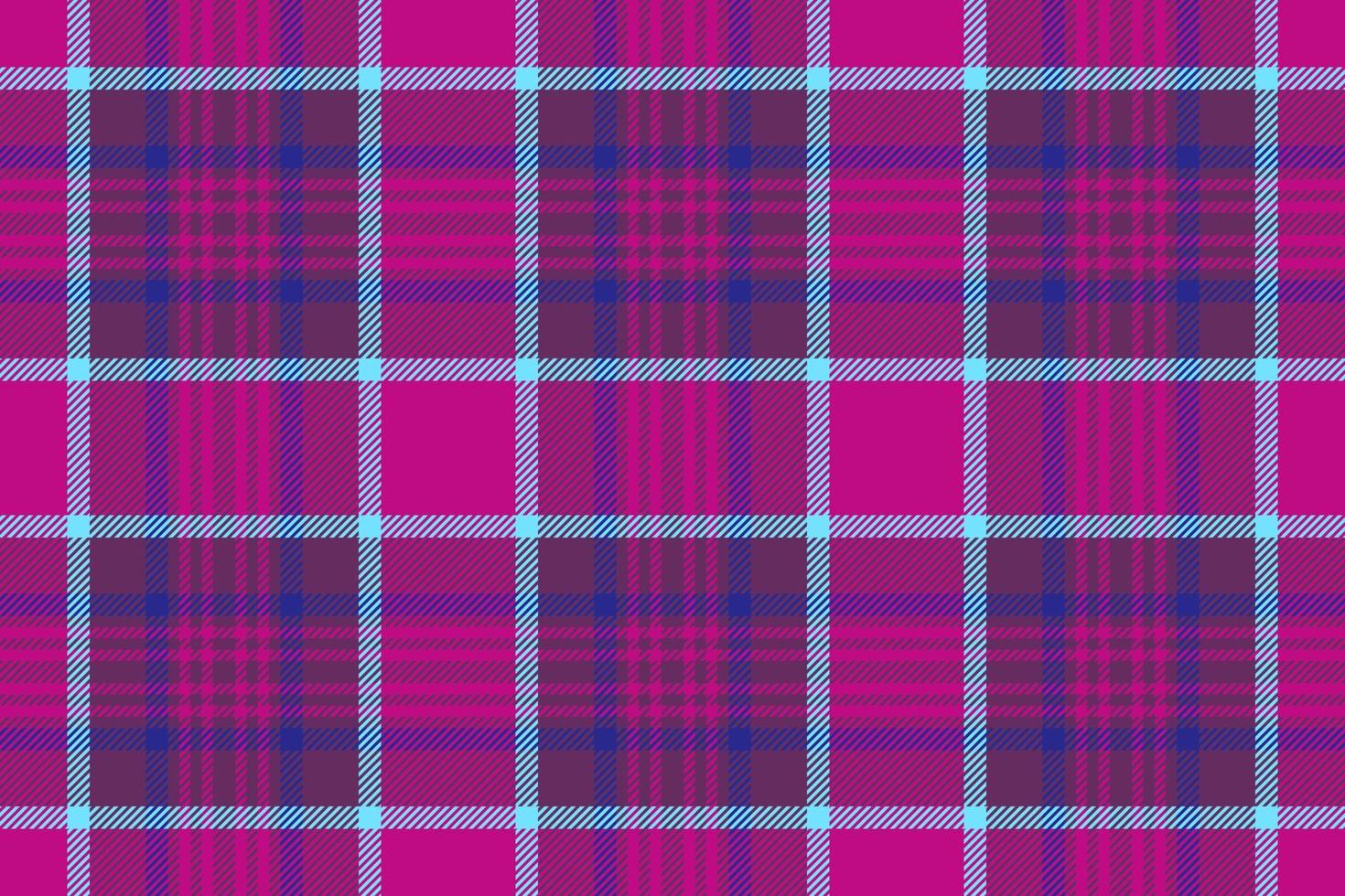 Plaid seamless check. Textile fabric texture. Vector tartan background pattern.