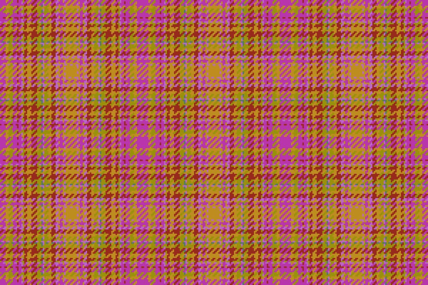Seamless pattern background. Fabric check textile. Texture vector plaid tartan.