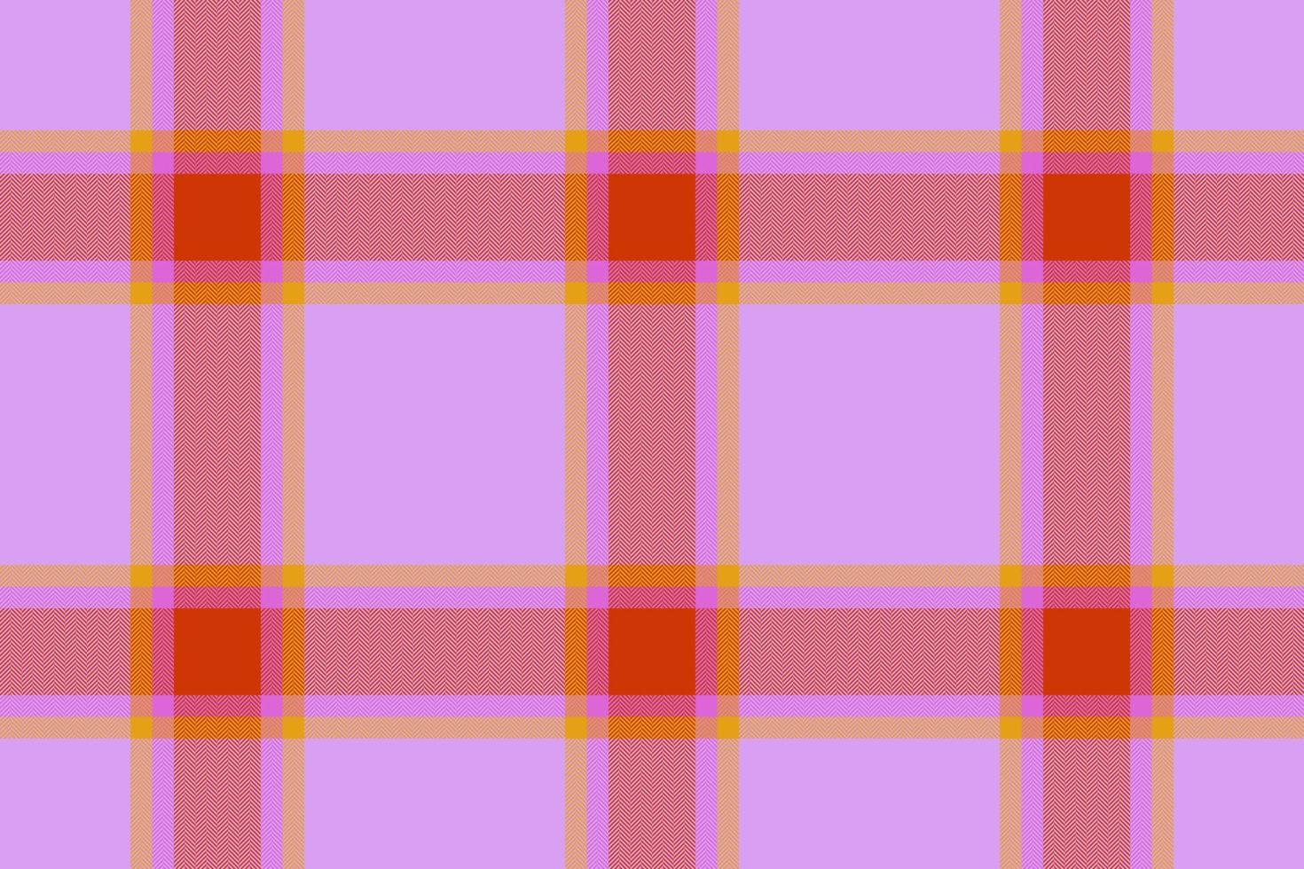Seamless background fabric. Pattern plaid textile. Texture vector tartan check.