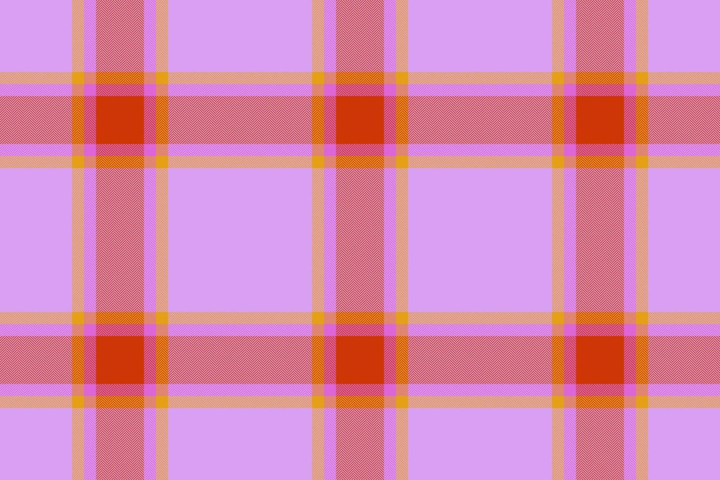 Seamless background fabric. Pattern plaid textile. Texture vector tartan check.