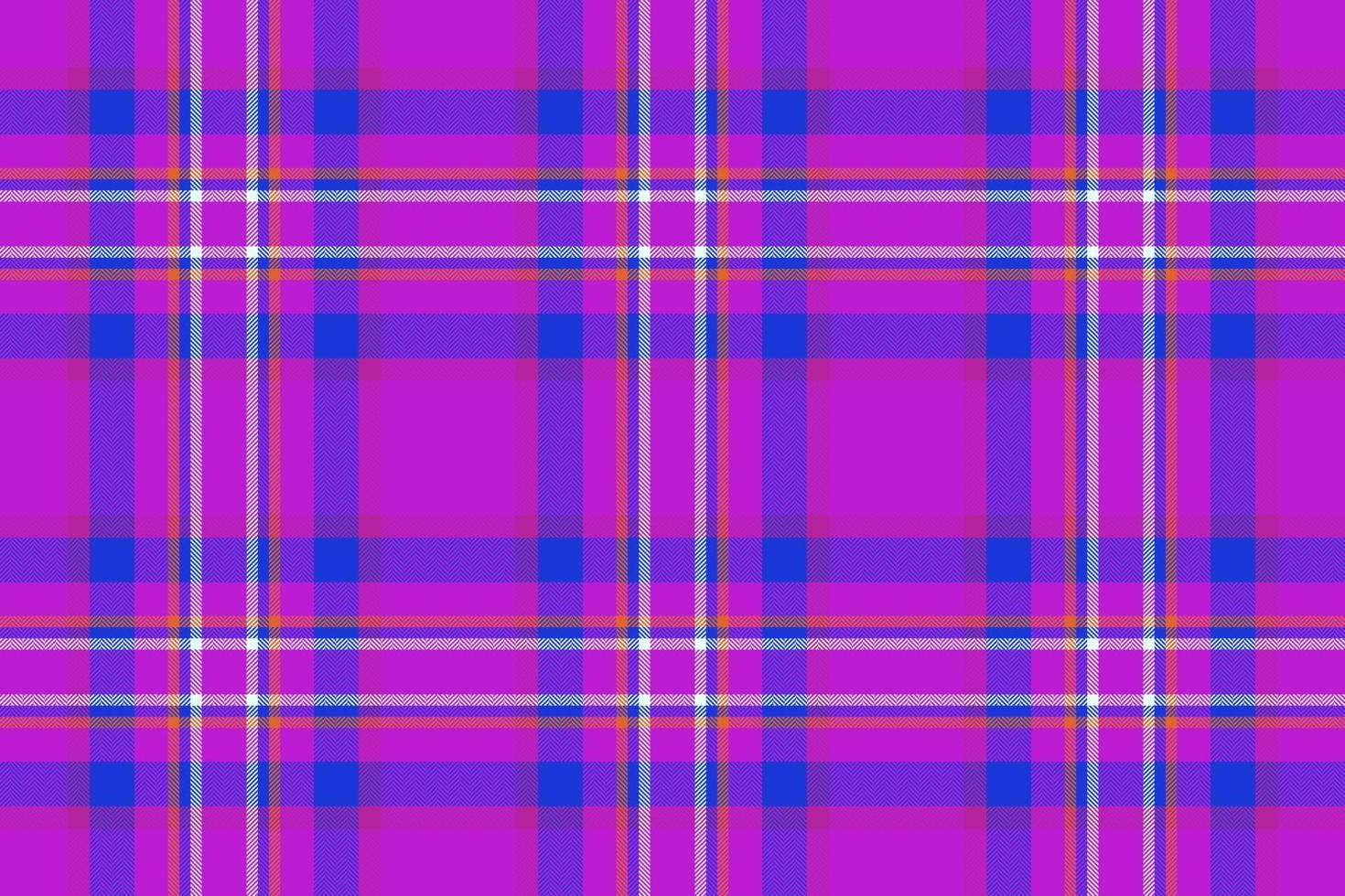 Textile pattern fabric. Seamless texture plaid. Check vector background tartan.