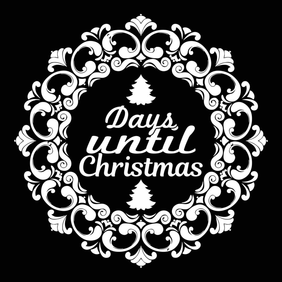 Merry Christmas T-shirt design vector