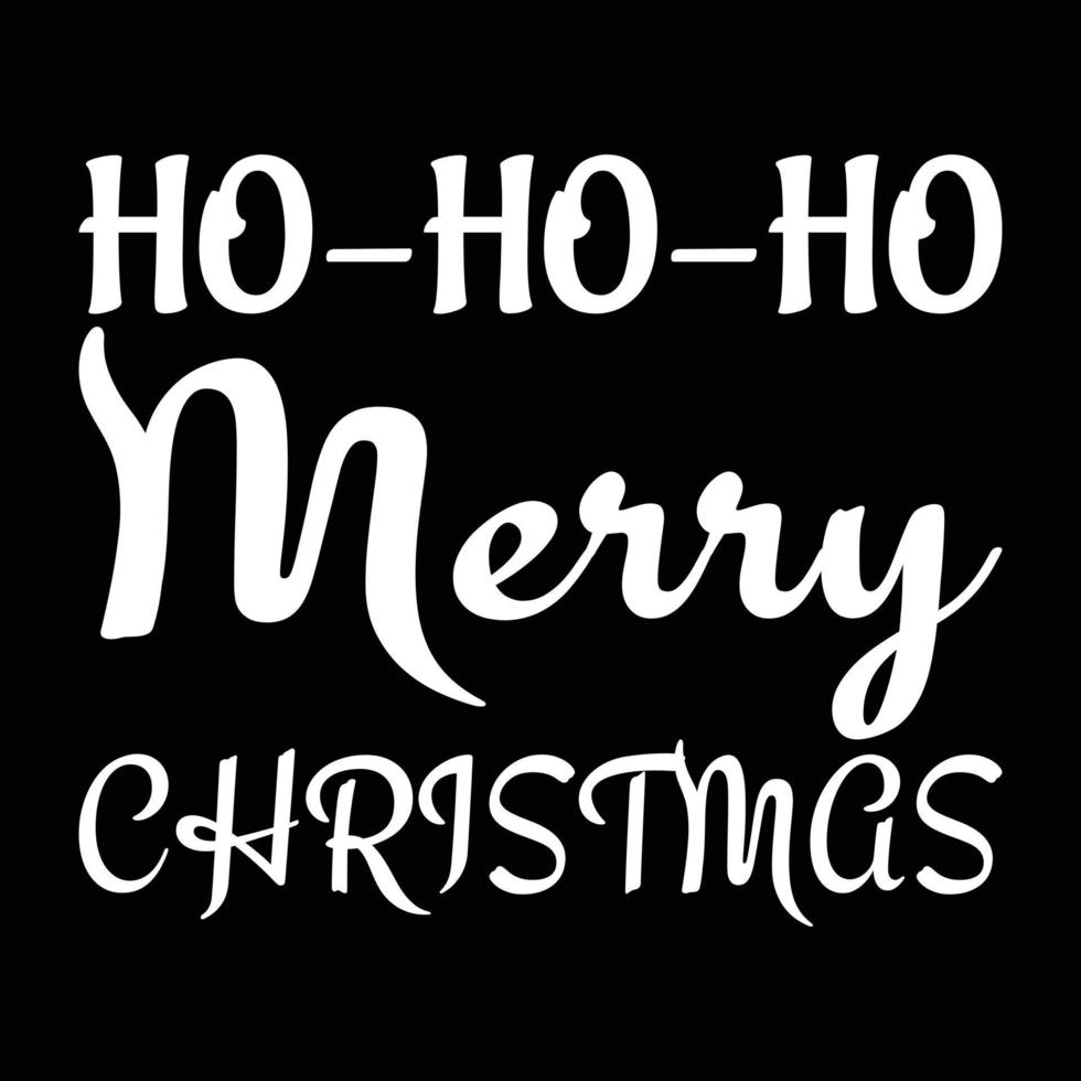 Happy Merry Christmas T shirt design vector