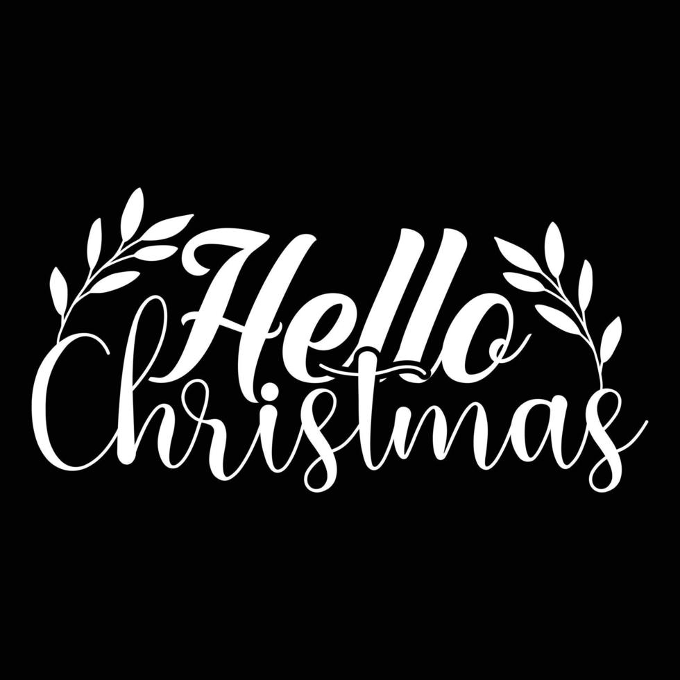Merry Christmas T-shirt design vector