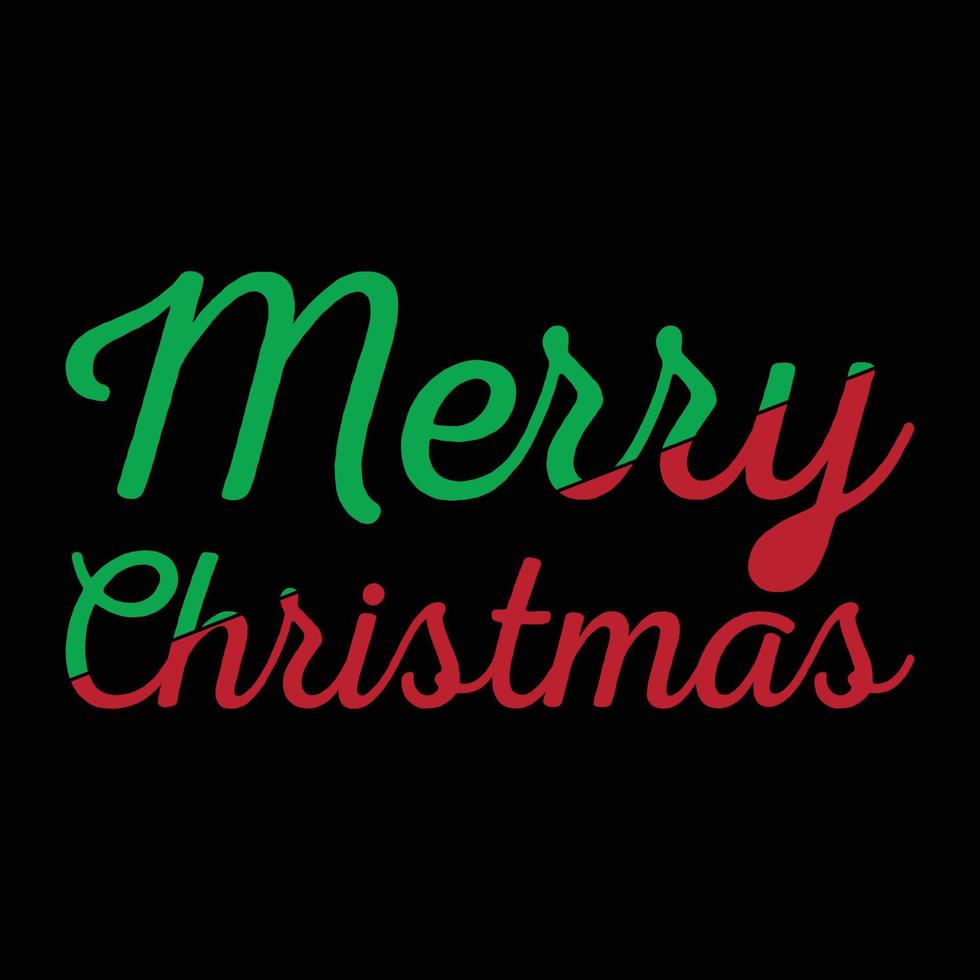 Happy Merry Christmas T shirt design vector