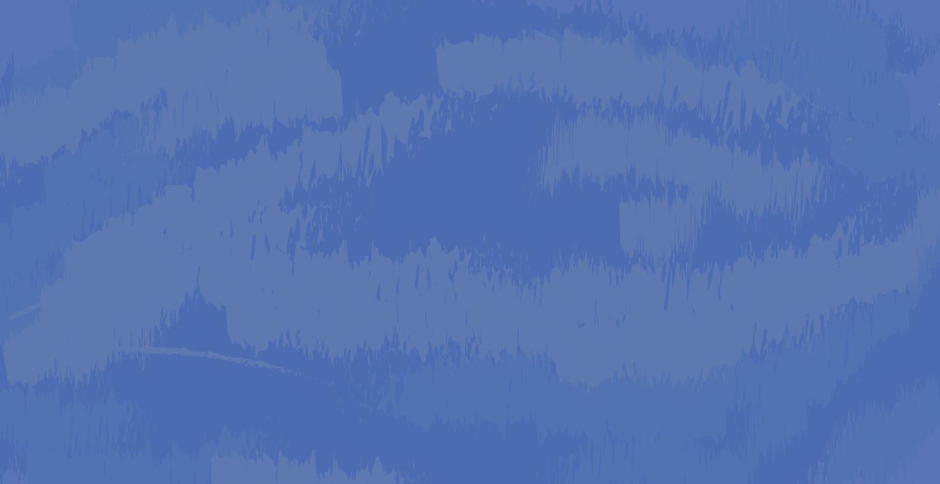 Panoramic blue texture abstract grunge background - vector