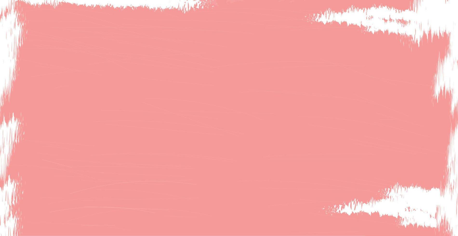 Panoramic red wall texture abstract grunge background - vector