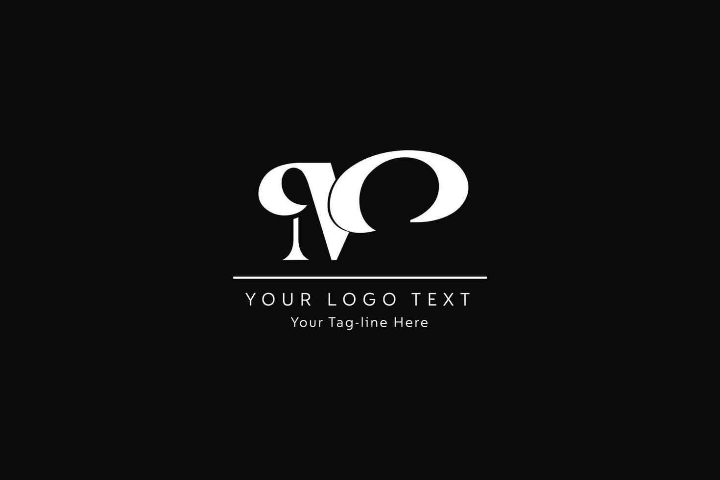diseño del logotipo de la letra mo. Ilustración de vector de icono de letras om moderno creativo.