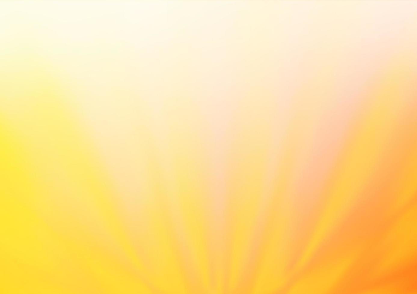 Light Yellow, Orange vector abstract background.