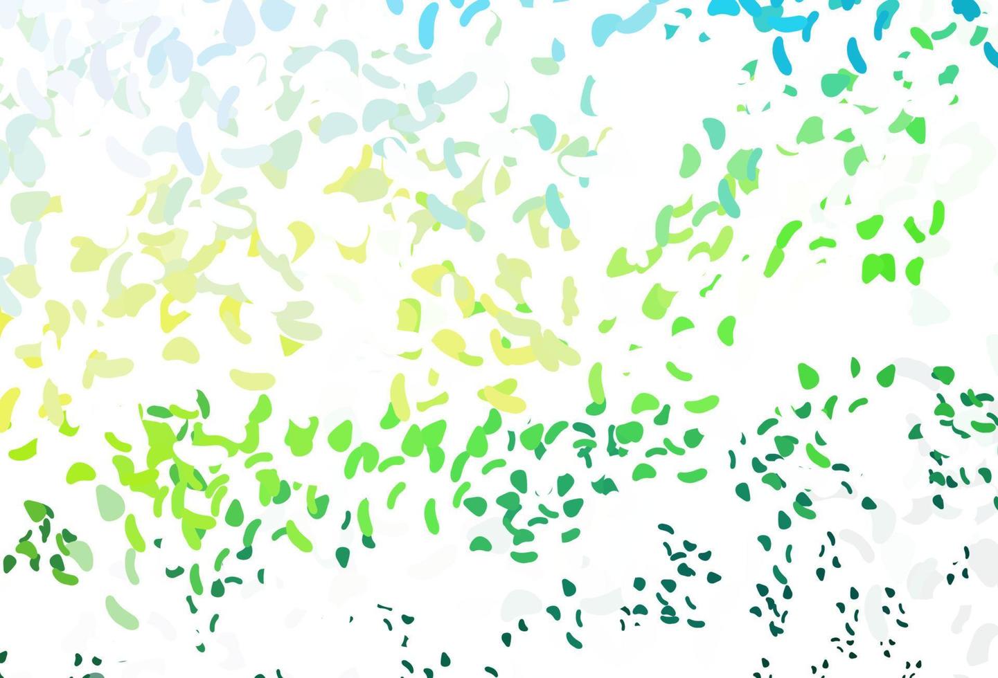 Light Blue, Yellow vector template with memphis shapes.