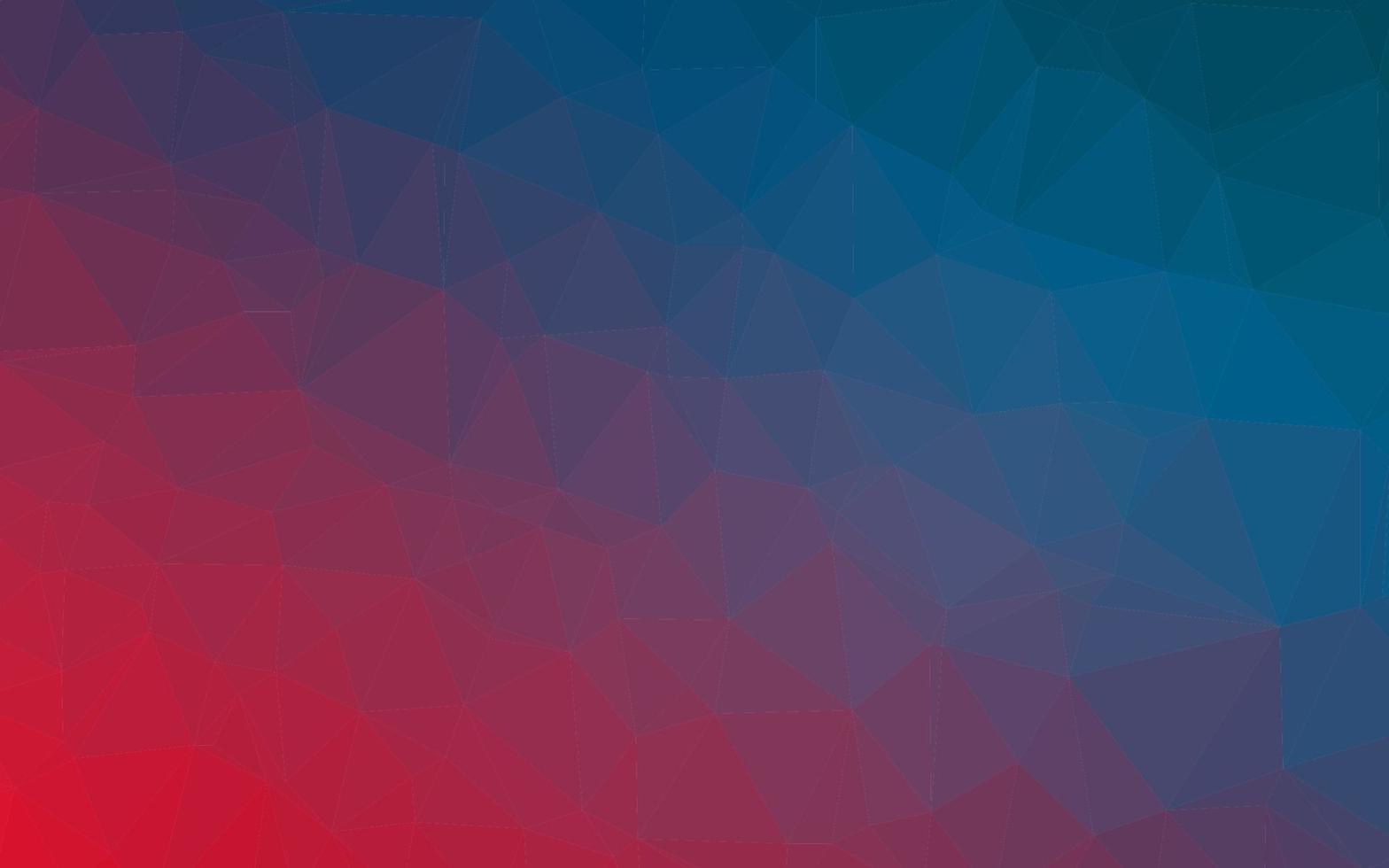 Light Blue, Red vector blurry triangle pattern.