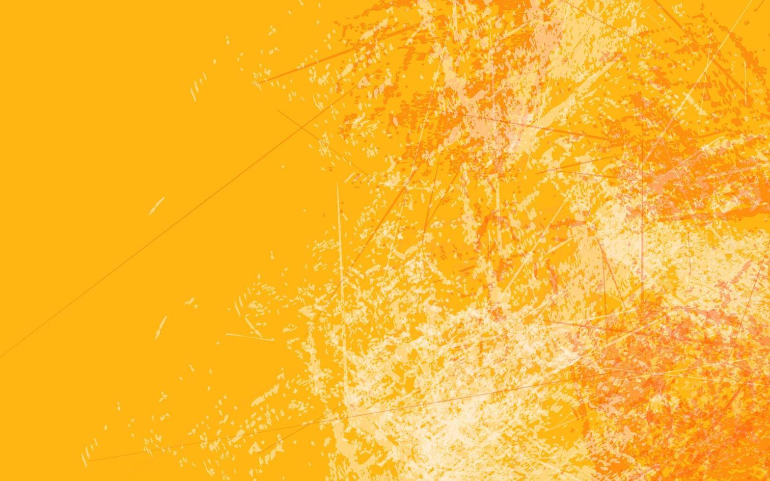 Abstract grunge texture orange color background vector