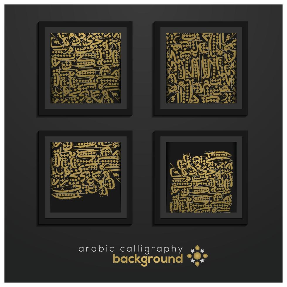 Greeting Arabic Calligraphy vector design For Background, Wallpaper