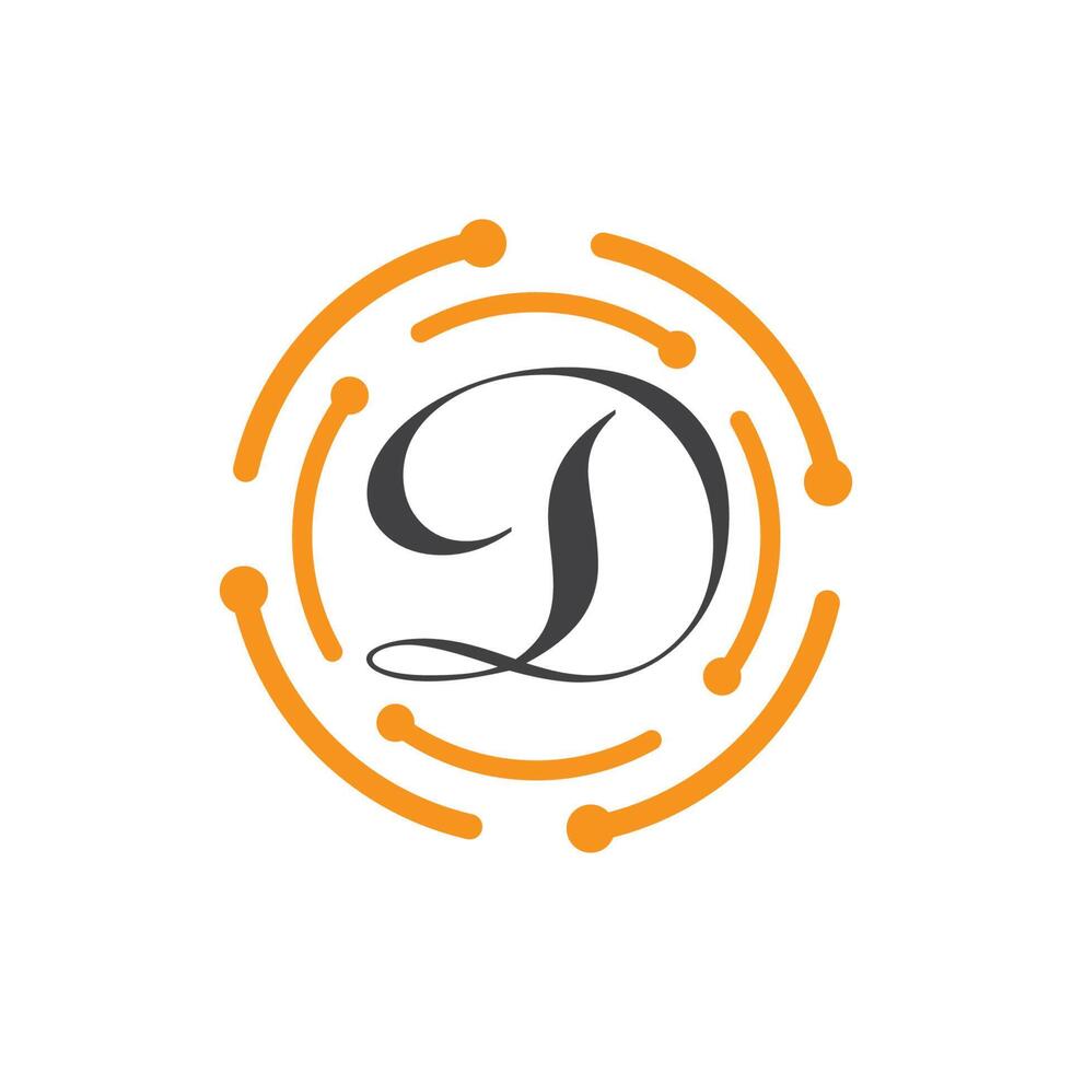 Vector illustration letter D 13967990 Vector Art at Vecteezy