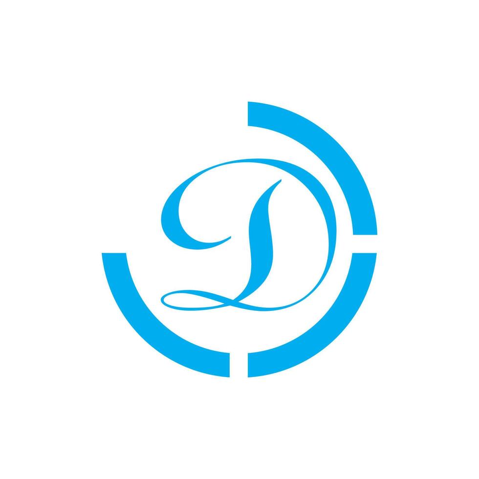 Vector illustration letter D 13968007 Vector Art at Vecteezy