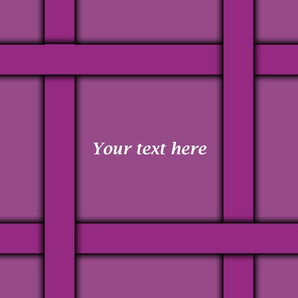Purple Abstract Background with Lines and Shadows vector