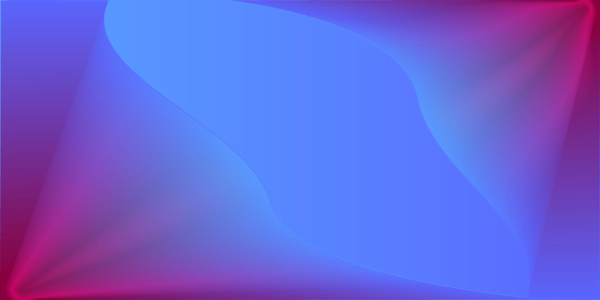 Fluid poster cover with modern ultraviolet color. Dark purple abstract geometrical template with blend shapes. vector