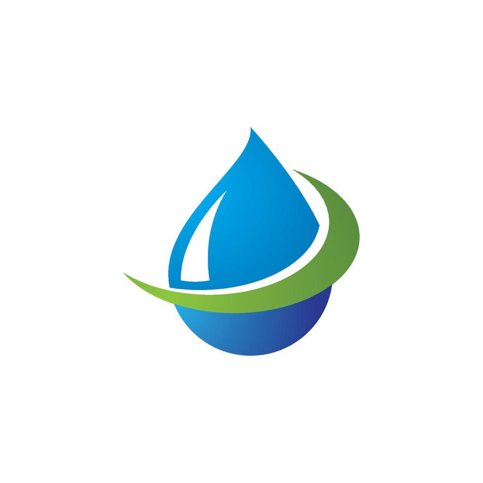 Water drop illustration vector