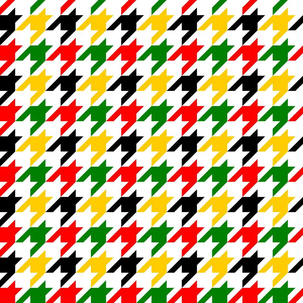 seamless geometric pattern with hounds tooth vector